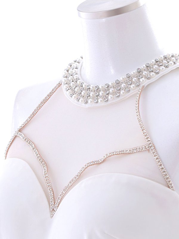 画像28: SALE!ホルターネックロングドレス/ワンカラー/シアー/ビジュー/ノースリーブ/背中見せ/谷間見せ/ロングドレス/キャバドレス 【S-Lサイズ/2カラー】[HC02-X] 【YN】dzk (28)