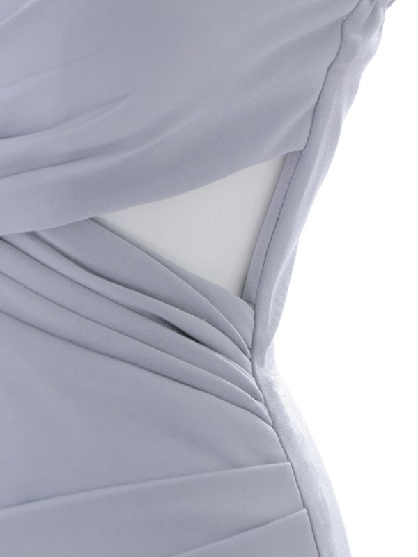 画像29: ワンカラーバストクロスドレス/タック/キャミ/ビジュー/肌見せ/サイドシアー/谷間見せ/背中見せ/ミニドレス/キャバドレス 【XS-Mサイズ/3カラー】[HC02-X] 【YN】dzw (29)