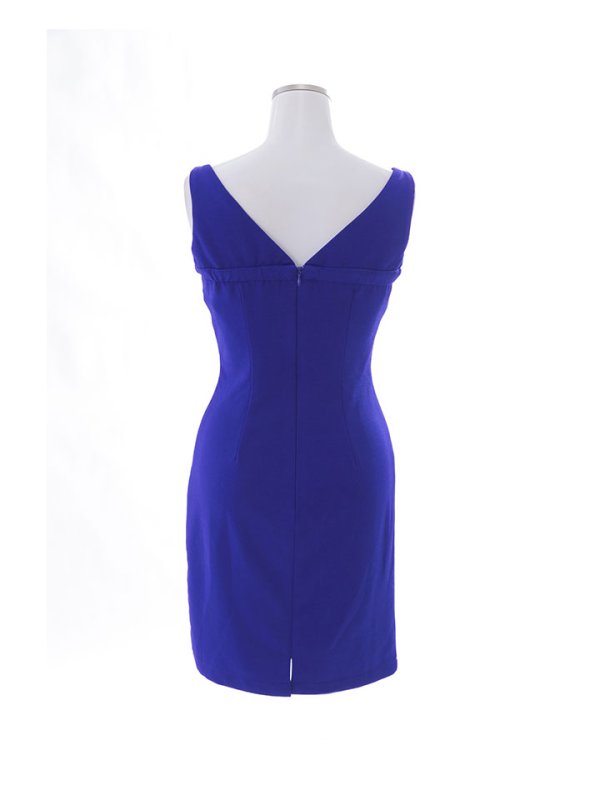 画像22: SALE!フロントファスナーノースリーブドレス/ジップアップ/ミニドレス/キャバドレス【XS-Mサイズ/2カラー】[HC02] 【YN】dzw (22)