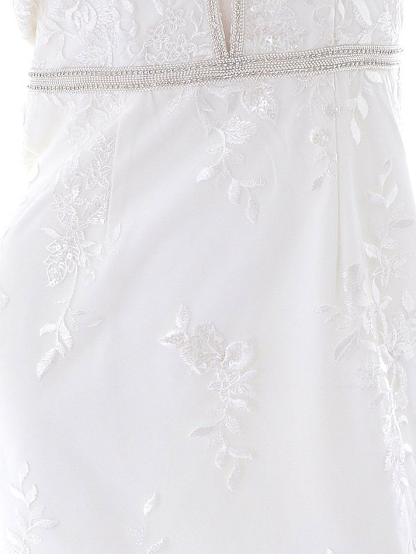 画像23: SALE!総刺繍エレガントロングドレス/花柄刺繍/ビジュー/谷間見せ/ロングドレス/キャバドレス【S-Lサイズ/1カラー】[HC02-X]【YN】dzw (23)