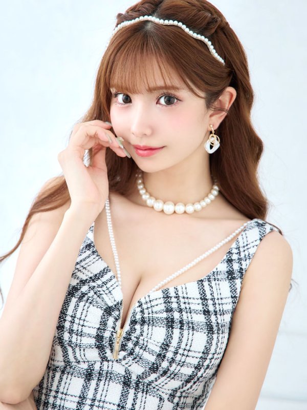 画像3: 【春の大感謝セール】チェックパールミニドレス/ツイード/ノースリーブ/ジップアップ/タイト/谷間見せ/ミニドレス/キャバドレス 【S-Mサイズ/2カラー】[OF08-X] 【YN】dzw (3)