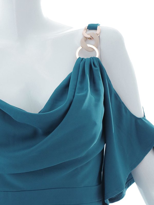画像26: SALE!オープンショルダーエレガンスサテンドレス/キャバドレス【XS-Mサイズ/2カラー】[HC02] 【YN】dzw (26)