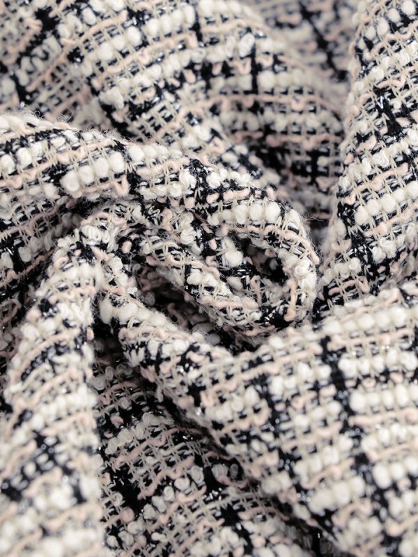 画像18: ツイード風ニットドレス/キャミソール/ノースリーブ/チェーン/肌見せ/谷間見せ/タイト/ミニドレス/キャバドレス【XS-Mサイズ/1カラー】[HC02-U] 【YN】dzk (18)