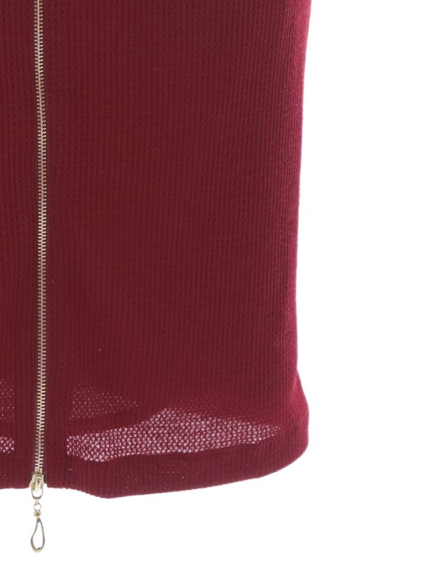 画像15: SALE!ワッフルドレス/無地/チェーン/谷間見せ/タイト/キャバドレス/ミニドレス【XS-Lサイズ/1カラー】[HC02-X] 【YN】dzk (15)