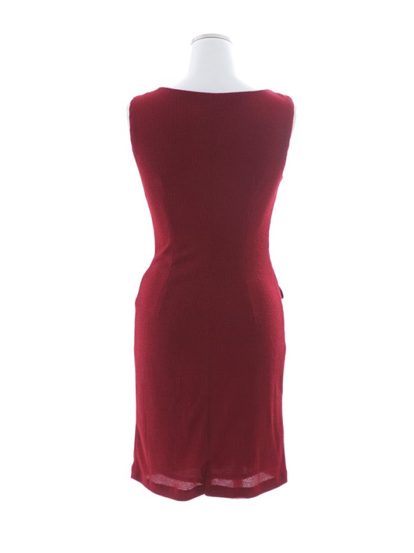 画像13: SALE!ワッフルドレス/無地/チェーン/谷間見せ/タイト/キャバドレス/ミニドレス【XS-Lサイズ/1カラー】[HC02-X] 【YN】dzk (13)