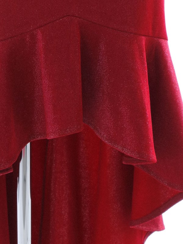 画像20: ゴージャスラメミディアムドレス/キャミソール/ノースリーブ/ビジュー/無地/谷間見せ/背中見せ/マーメイド/ミディアムドレス/キャバドレス【XS-Lサイズ/2カラー】[HC02] 【YN】dzw (20)