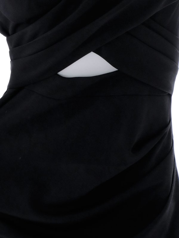 画像23: 【送料無料！】チュール長袖タックロングドレス/パール/キャミ/無地/ストレッチ/カットアウト/スリット/谷間見せ/タイト/ロングドレス/キャバドレス【S-Lサイズ/2カラー】[HC02-X] 【YN】dzwc (23)