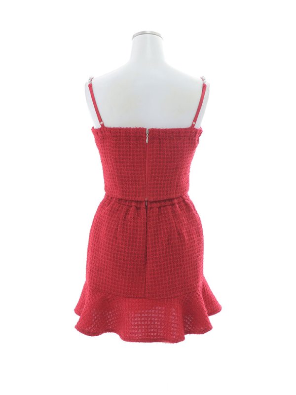 画像30: 【送料無料！】セットアップマーメイドミニドレス/リボン/ビジュー/キャミ/谷間見せ/背中見せ/ミニドレス/キャバドレス 【XS-Mサイズ/3カラー】[HC02-X] 【YN】dzt (30)