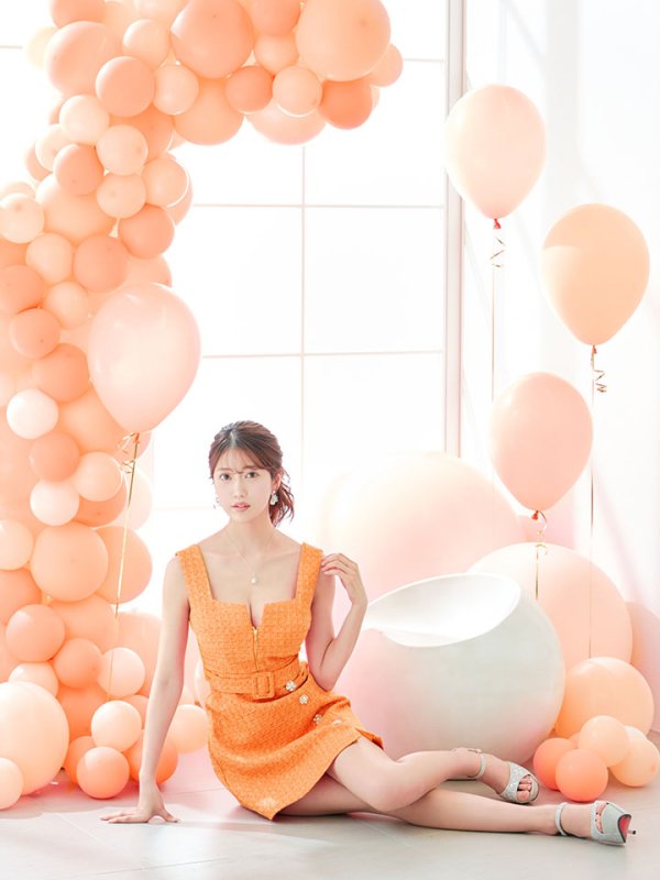 画像10: 【送料無料！】ツイードAラインミニドレス/ノースリーブ/チェック柄/共布ベルト/谷間見せ/背中見せ/ミニドレス/キャバドレス 【XS-Mサイズ/1カラー】[HC02-X] 【YN】dzj (10)