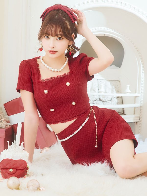 モデル:PyunA.(ぴょな) 身長:160cm 着用サイズ:Sサイズ