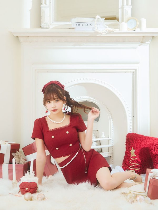 モデル:PyunA.(ぴょな) 身長:160cm 着用サイズ:Sサイズ