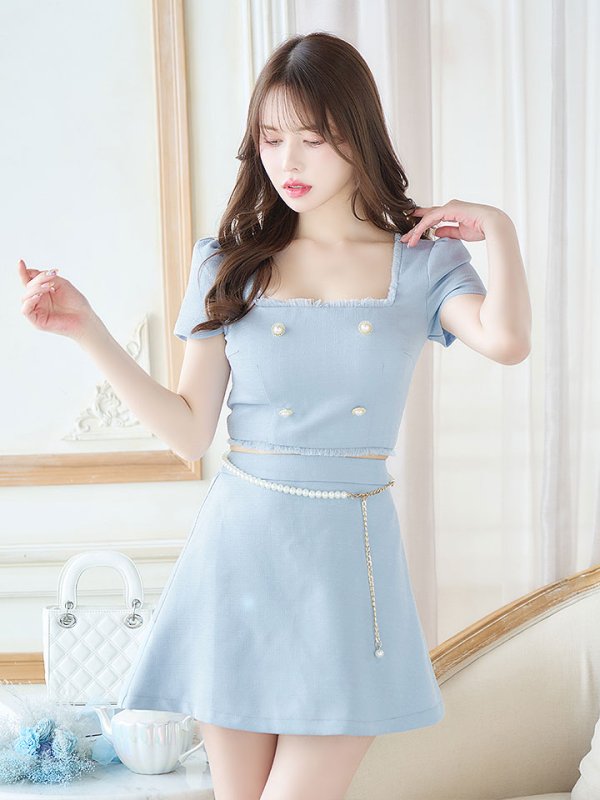 モデル:ゆめ 身長:160cm 着用サイズ:Sサイズ