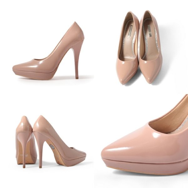 画像5: 【COMEX】 2color/ 12cmヒール/ エナメル/ パンプス[OF02] (5)