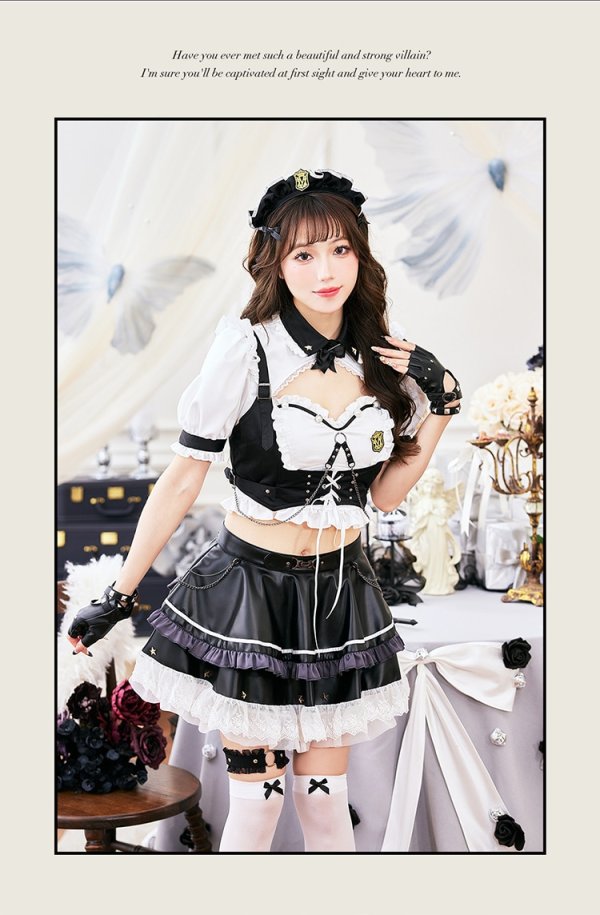 ブラック モデル身長:163cm 着用サイズ:Fサイズ