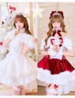 画像5: 【クリスマスコスプレ13点セット】【Malymoon/マリームーン】プリンセスチュールファーサンタコスプレ【2サイズ/1カラー】【予約/12月上旬発送予定】[HC03] (5)