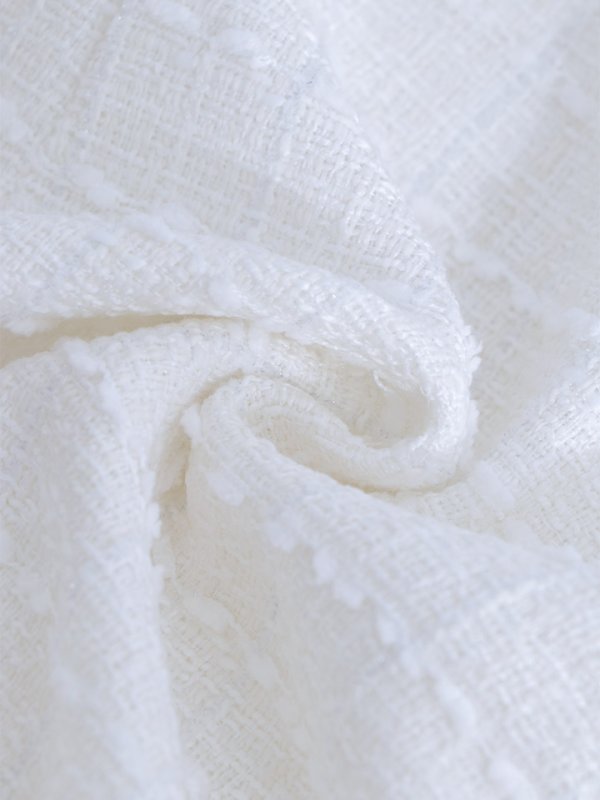 画像41: マーメイドツイードドレス/ノースリーブ/フラワーモチーフブローチ/谷間見せ/背中隠し/ミニドレス/キャバドレス【S-Mサイズ/1カラー】【複数品番】[OF03] 【YN】dzw (41)