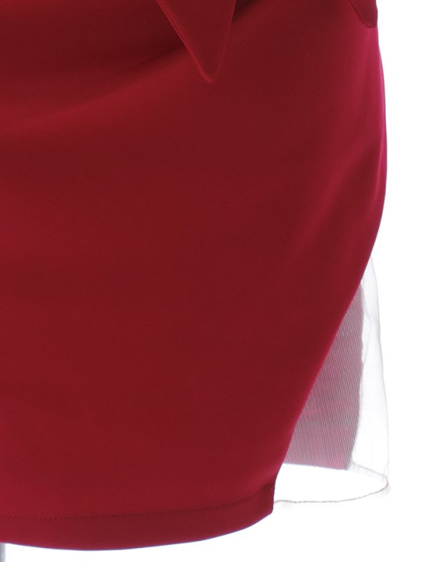 画像38: キャミソールドレス/ノースリーブ/ビジュー/リボンベルト/谷間見せ/背中見せ/ミニドレス/キャバドレス【XS-Lサイズ/4カラー】[OF03] 【YN】dzj (38)