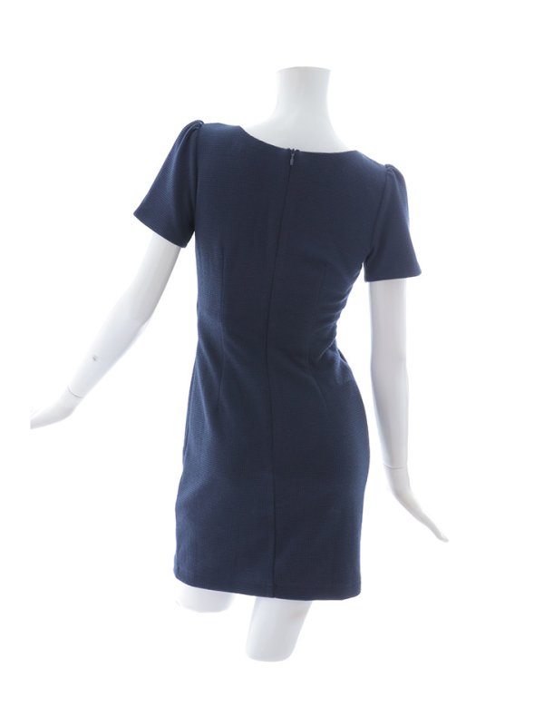 画像45: 新色&新サイズ登場!ワッフル/チェーン/ジップアップ/ボタン/谷間見せ/背中隠し/ミニドレス/キャバドレス【XS-XLサイズ/8カラー】[OF03-X] 【YN】dzw (45)