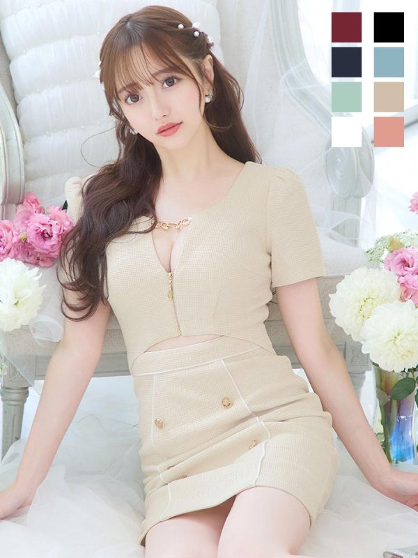 モデル：羽澄まり　身長：158cm　着用サイズ：Sサイズ