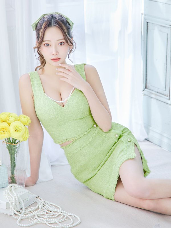 モデル：PyunA.(ぴょな)　身長：160cm　着用サイズ：Sサイズ