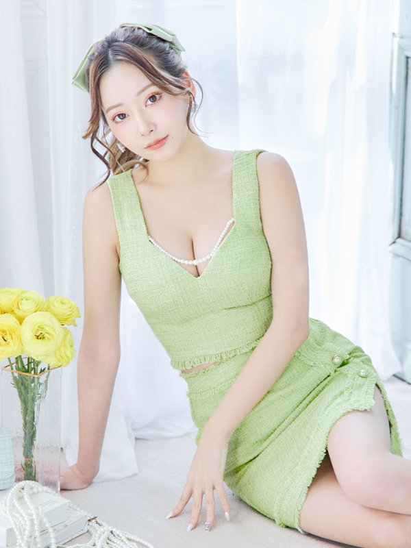 モデル：PyunA.(ぴょな)　身長：160cm　着用サイズ：Sサイズ