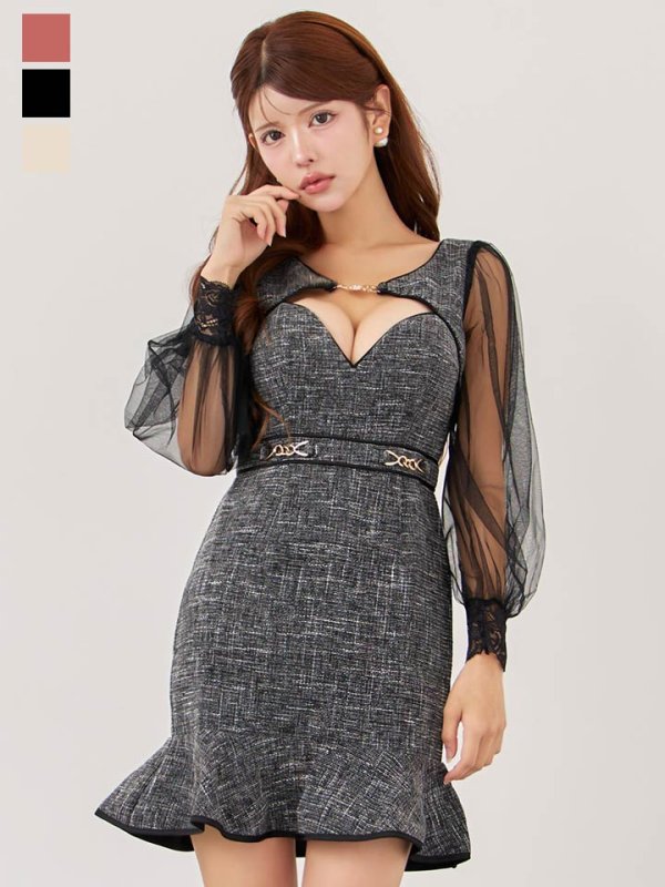 モデル：まりん　身長：163cm　着用サイズ：Sサイズ