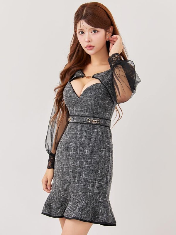 モデル：まりん　身長：163cm　着用サイズ：Sサイズ