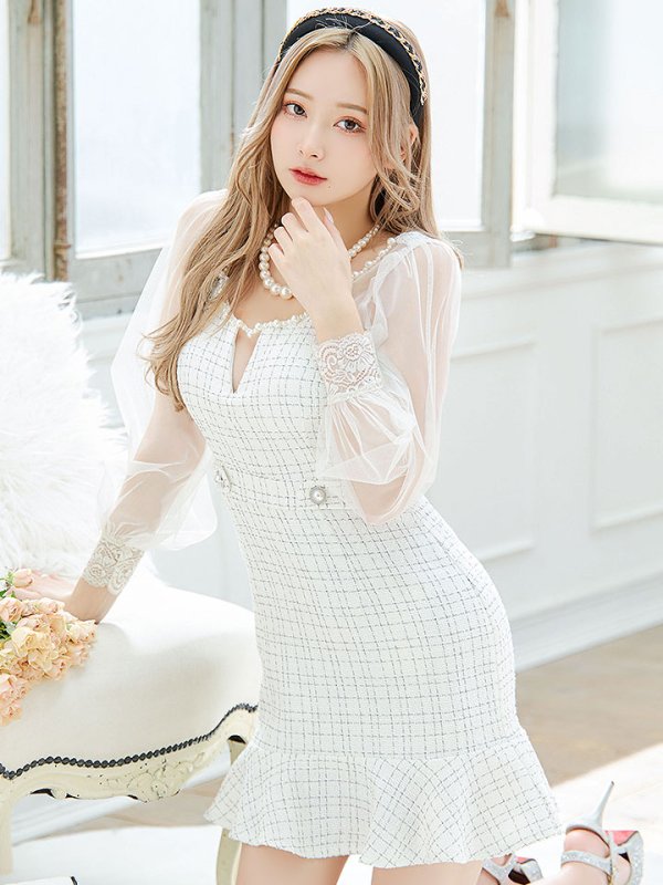 モデル:PyunA.(ぴょな) 身長:160cm 着用サイズ:Sサイズ