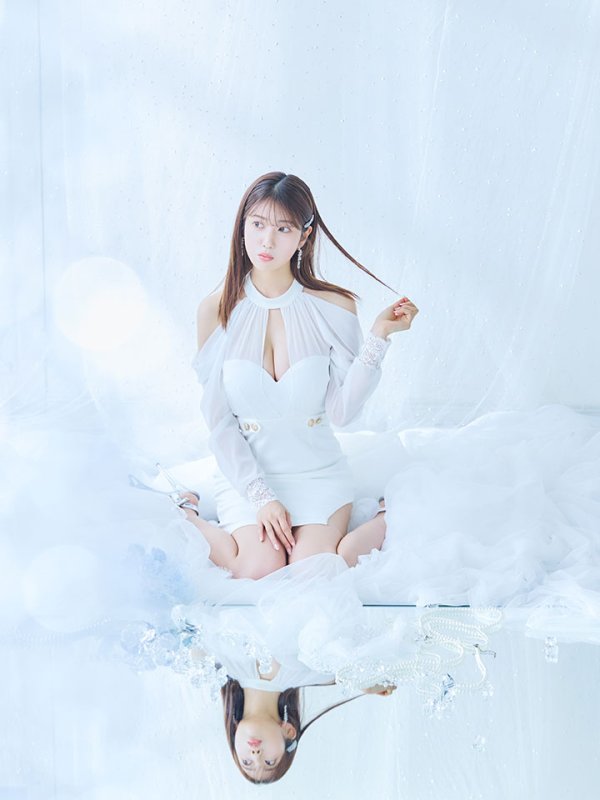 画像8: シフォン袖タイトミニドレス/谷間見せ/背中見せ/長袖/ボタン/スリット/アメスリ/オフショルダー/タイト/ミニドレス/キャバドレス【S-Mサイズ/2カラー】[OF03-U] 【YN】dzw (8)