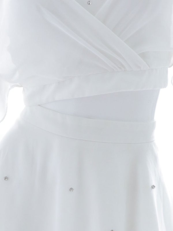 画像31: シフォンセットアップドレス/谷間見せ/背中見せ/キャミソール/キャバドレス/ミニドレス【XS-Mサイズ/2カラー】[OF03-U] 【YN】dzj (31)