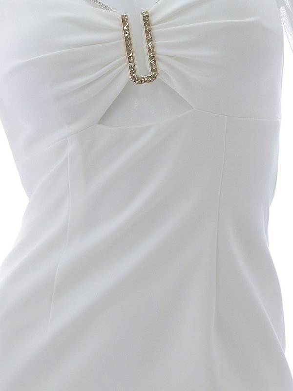 画像39: ワンカラービジュードレス/チュール袖/シアー/スリット/透け/谷間見せ/背中隠し/ミニドレス/キャバドレス【XS-XLサイズ/5カラー】[OF03] 【YN】dzw (39)