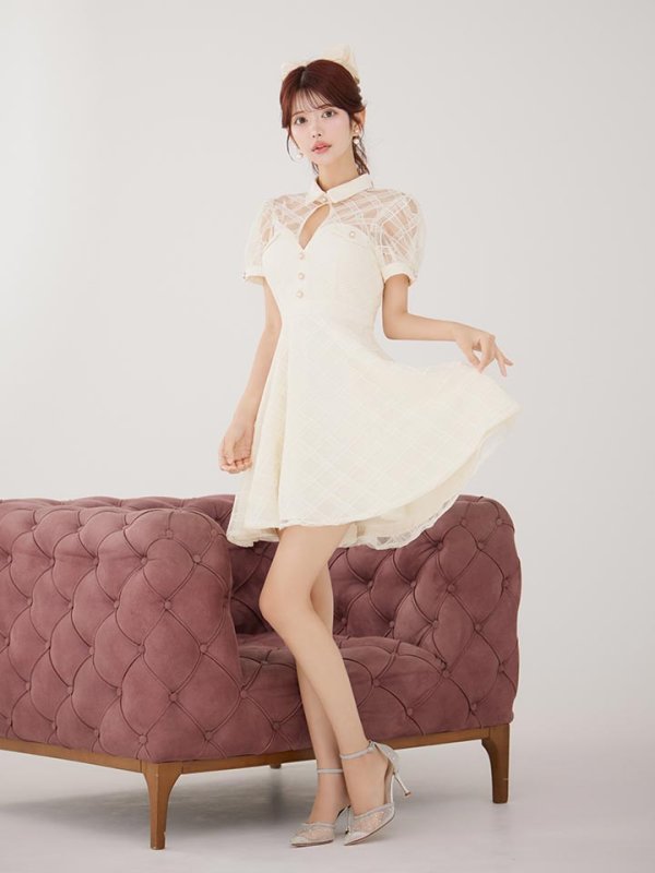 モデル：まりん　身長：163cm　着用サイズ：Sサイズ