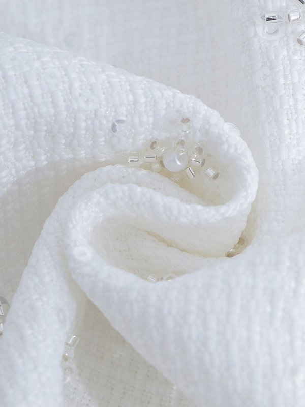 画像31: ノースリーブドレス/パール/ビジュー/ボタン/谷間見せ/背中隠し/ミニドレス/キャバドレス【XS-Lサイズ/2カラー】[OF03-X] (31)