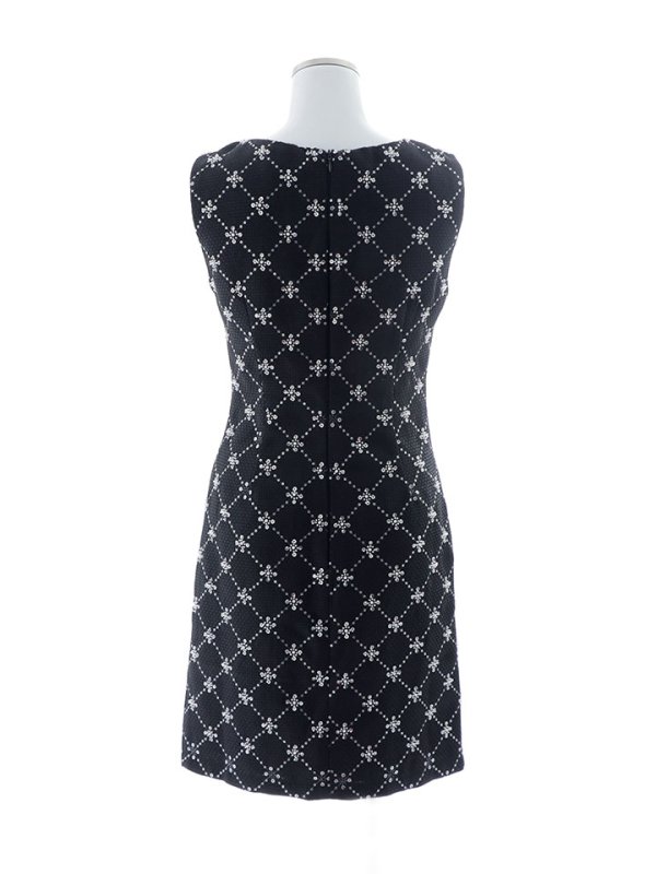 画像27: ノースリーブドレス/パール/ビジュー/ボタン/谷間見せ/背中隠し/ミニドレス/キャバドレス【XS-Lサイズ/2カラー】[OF03-X] (27)