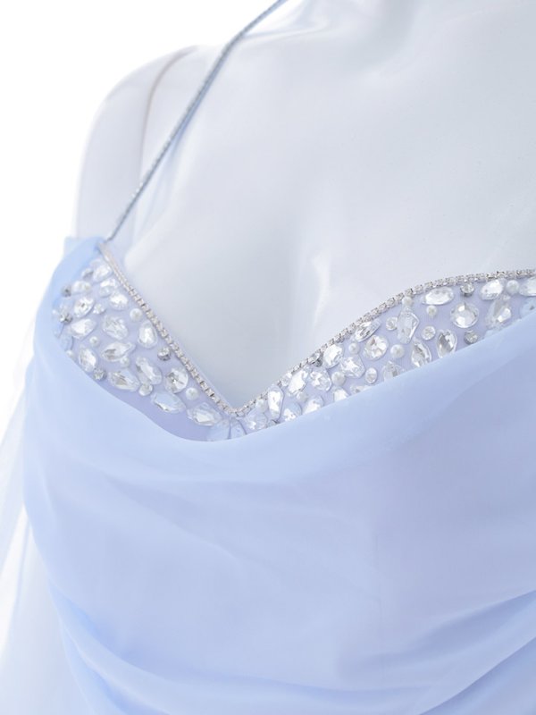 画像24: シフォンビジューオフショルドレス/ドレープ/チュール/谷間見せ/背中見せ/タイト/キャバドレス/ミニドレス【XS-Lサイズ/2カラー】[OF03] 【YN】dzy (24)