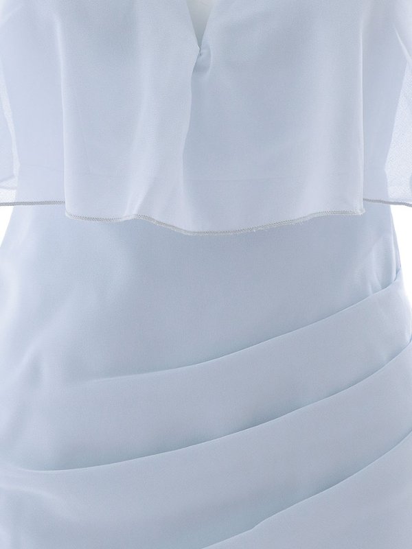 画像17: Lサイズ登場!シフォンシアードレス/キャミソール/ビジュー紐/リボン/ノースリーブ/透け感/スリット/谷間見せ/背中見せ/ミニドレス/キャバドレス【XS-Lサイズ/1カラー】[OF03] 【YN】dzj (17)