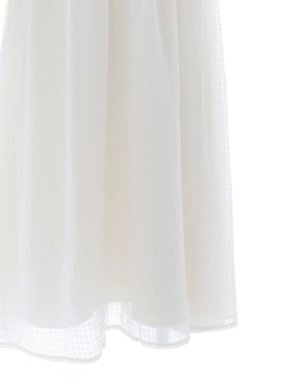 画像16: シフォンレイヤードワンピース/リボン/ツイード/襟付き/谷間見せ/ミディアムドレス/キャバドレス【S-Lサイズ/1カラー】[OF03] 【YN】dzw (16)