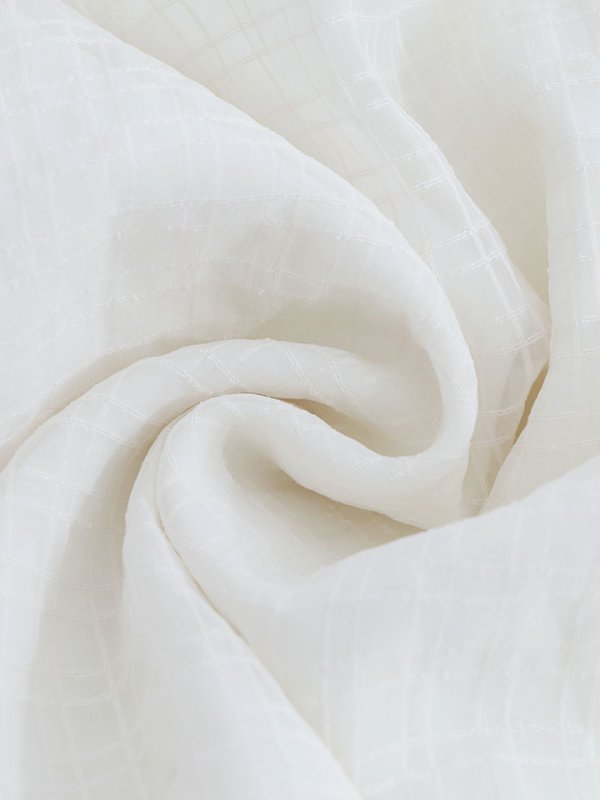 画像18: シフォンレイヤードワンピース/リボン/ツイード/襟付き/谷間見せ/ミディアムドレス/キャバドレス【S-Lサイズ/1カラー】[OF03] 【YN】dzw (18)