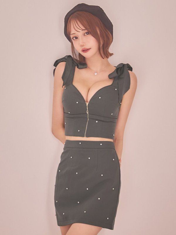 モデル：れみれみ　身長：163cm　着用サイズ：Sサイズ