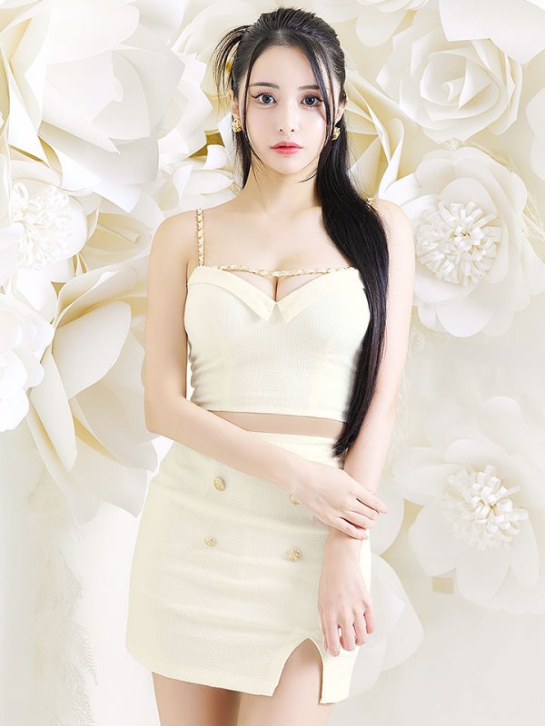 モデル：まおちゃる　身長：157cm　着用サイズ：Sサイズ