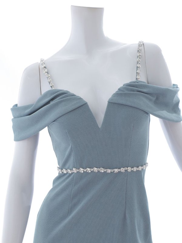 画像17: SALE!ドレープオフショルラメドレス/ビジュー/パール/キャミ/タイト/谷間見せ/背中見せ/キャバドレス/ミニドレス【XS-Mサイズ/2カラー】[OF03] 【YN】dzws (17)