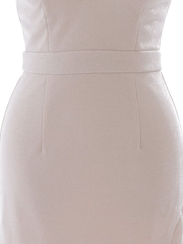 画像18: シャンパンゴールドラメドレス/キャミソール/ビジュー/谷間見せ/背中見せ/ミニドレス/キャバドレス【XS-Mサイズ/1カラー】[OF03]【YN】dzcg (18)