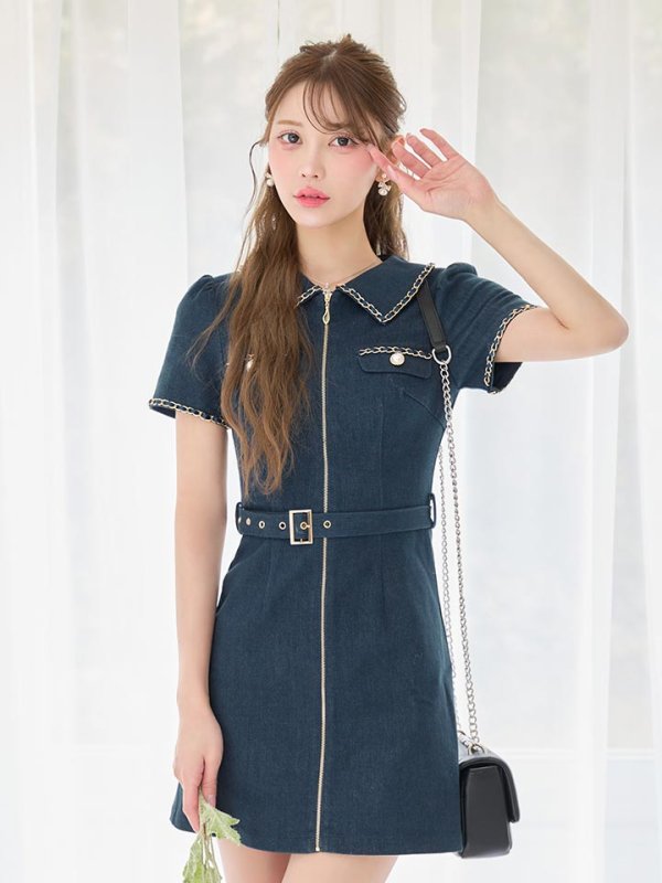 モデル：るりぴ　身長：165cm　着用サイズ：Sサイズ