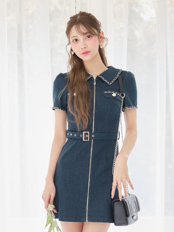 モデル：るりぴ　身長：165cm　着用サイズ：Sサイズ