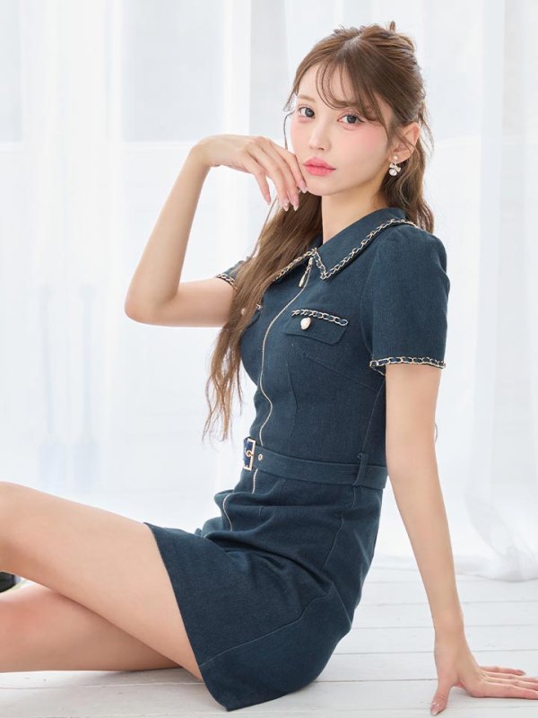 モデル：るりぴ　身長：165cm　着用サイズ：Sサイズ