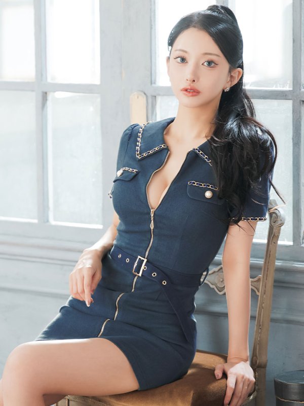 モデル:まおちゃる 身長:157cm 着用サイズ:Sサイズ