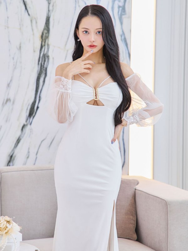 モデル:まおちゃる 身長:156cm 着用サイズ:Sサイズ