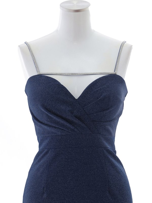 画像15: 【即日発送】送料無料！グリッターラメミニドレス/キャミ/スリット/谷間見せ/背中見せ/タイト/ミニドレス/キャバドレス 【XS-Mサイズ/1カラー】[OF03] 【YN】dzj (15)