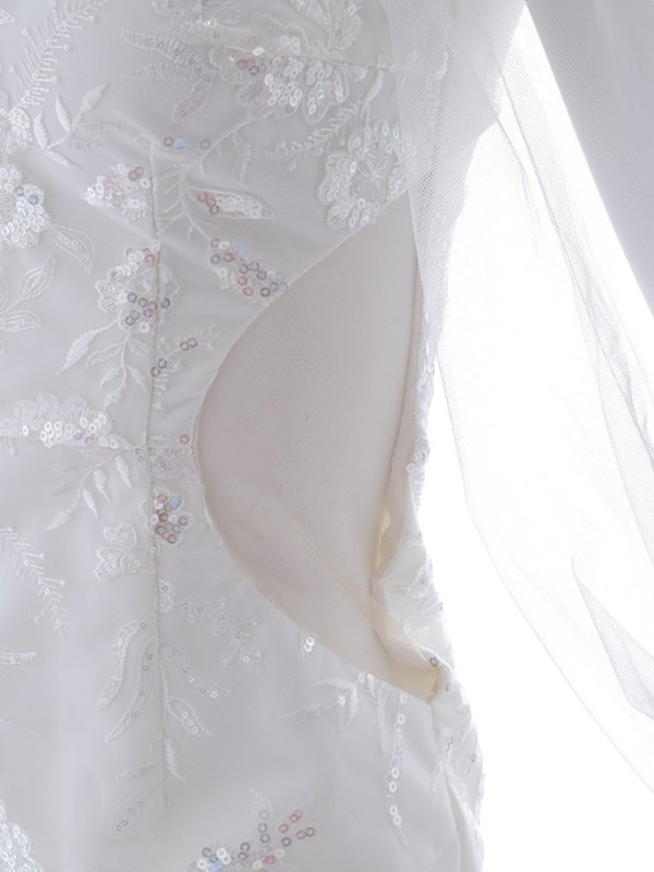 画像21: 【送料無料！】刺繍スパンコールドレス/パール/キャミ/チュール/スリット/谷間見せ/背中見せ/ロングドレス/キャバドレス【S-Lサイズ/2カラー】[OF03] 【YN】dzc (21)