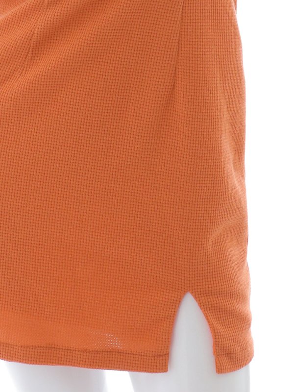 画像15: 【送料無料】フロントジップワッフルドレス/半袖/スリット/谷間見せ/背中隠し/ミニドレス/キャバドレス【XS-XLサイズ/1カラー】[OF03]【YN】dzw (15)